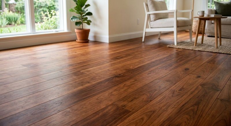 Cherry Floor Installation in King County, WA