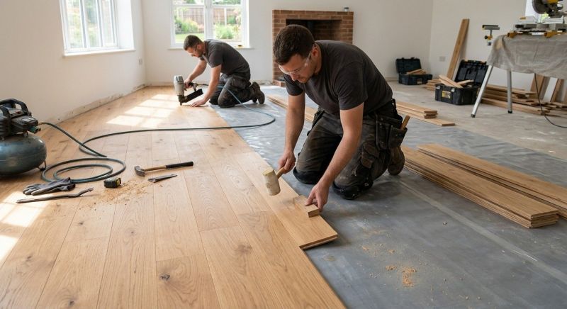 Hardwood Floor Installation in Issaquah, WA