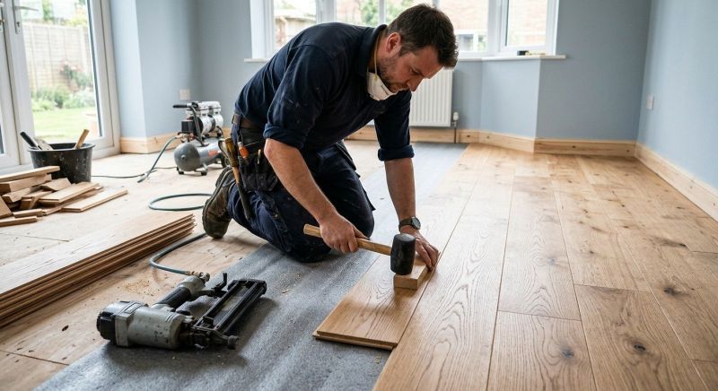 Hardwood Floor Installation in Snohomish County, WA