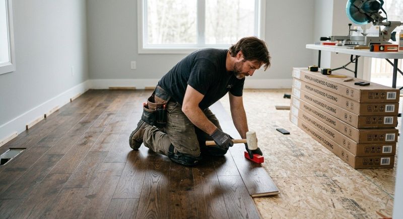 Hardwood Floor Installation in Snohomish, WA