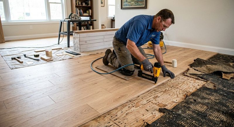 Hardwood Replacement in Vashon, WA