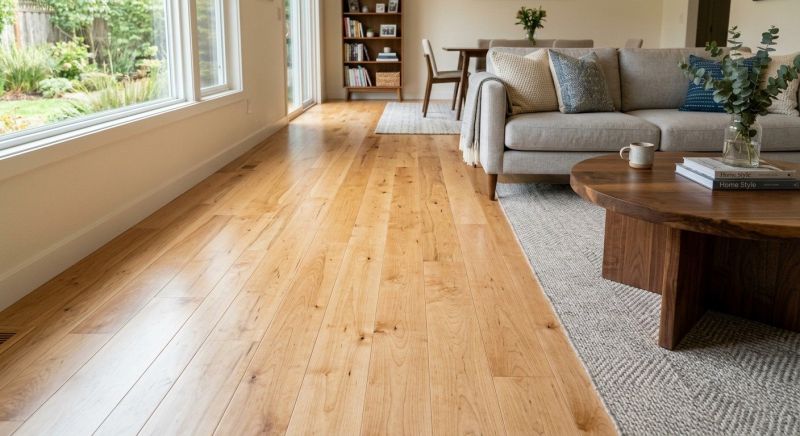 Maple Flooring Installation in Woodinville, WA