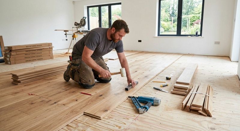 Oak Floor Installation in Kirkland, WA