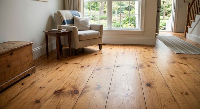 Pine Floor Installation in Kirkland, WA