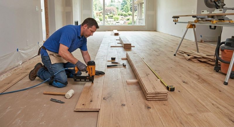 Plank Floor Installation in Kirkland, WA
