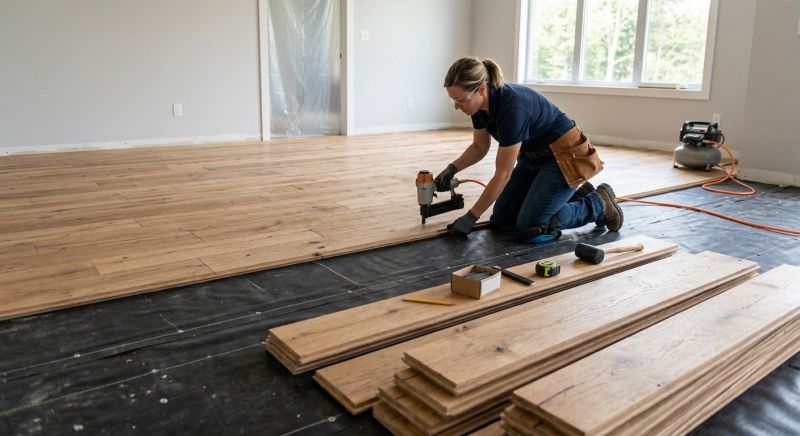 Plank Floor Installation in Kirkland, WA