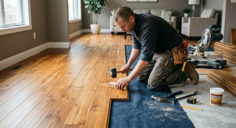 Teak Flooring Installation in Kirkland, WA