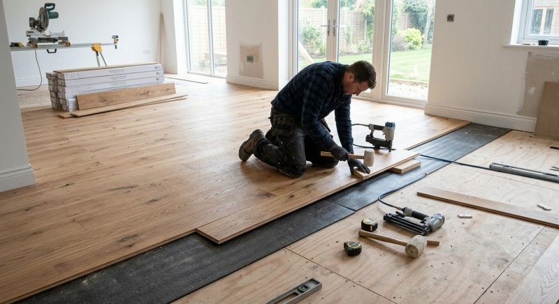 Teak Flooring Installation in Kirkland, WA