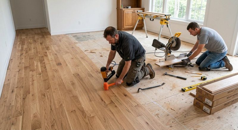 Wood Floor Replacement in Snohomish County, WA