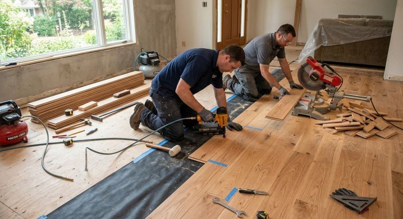 Wood Flooring Installation in Everett, WA