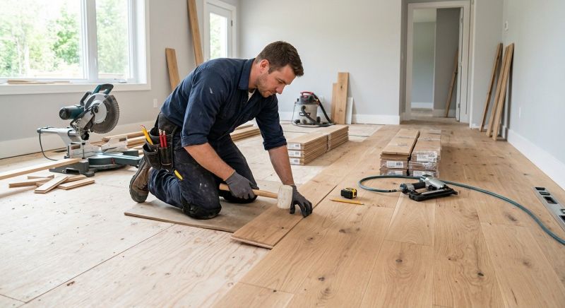 Wood Flooring Installation in Mukilteo, WA